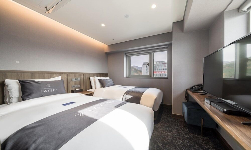 Bedroom 3, Layers Hotel Busan Hadan, Saha