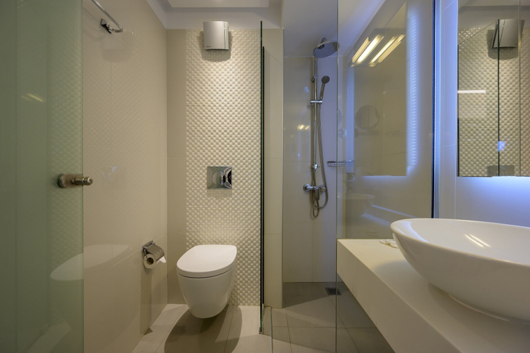 Bathroom 4, Mythos Suites Hotel, South Aegean