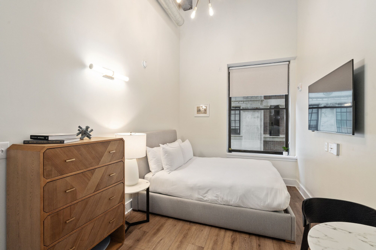 Bedroom 3, The Ledger Residences by Sosuite - Old City, Philadelphia