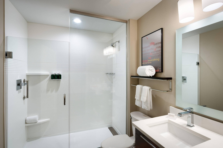 Bathroom 5, Towneplace Suites by Marriott Clovis, Curry