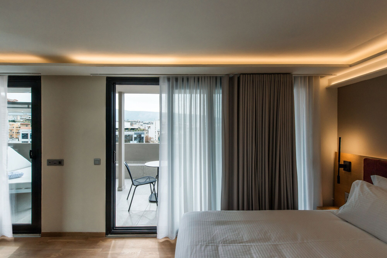 Bedroom 4, Urban Frame Acropolis, Attica