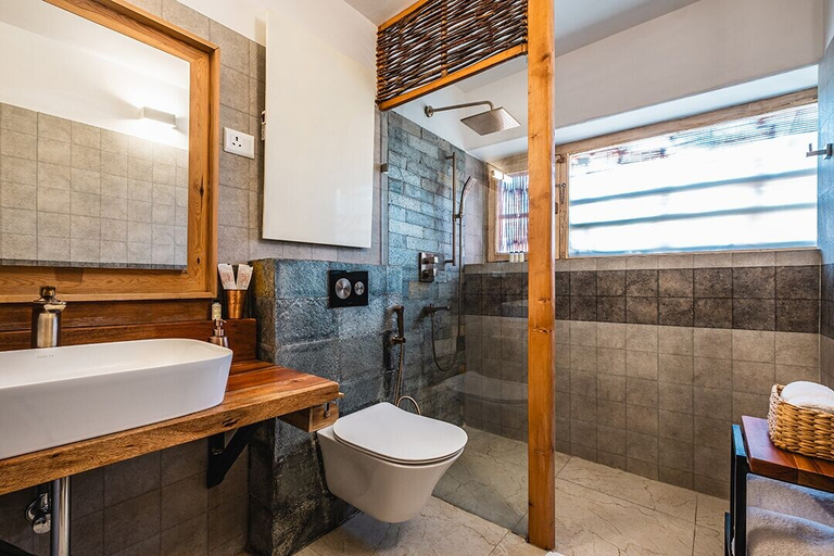 Bathroom 3, Lchang Nang Retreat - The House of Trees, Leh