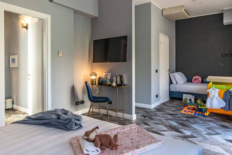 Bedroom 4, Bloom Hotel Rome, Rome