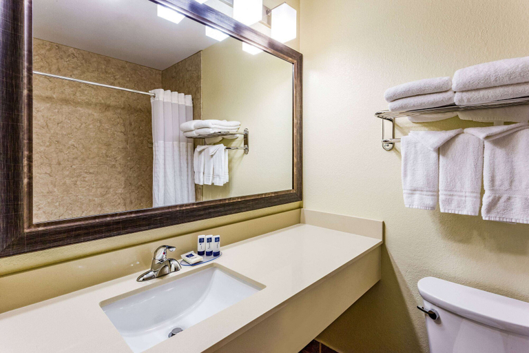 Bathroom 4, AmericInn by Wyndham Burnsville, Dakota