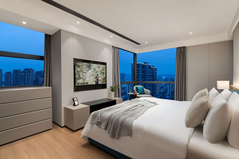 Bedroom 3, Somerset Taihu New City CBD Wuxi, Wuxi