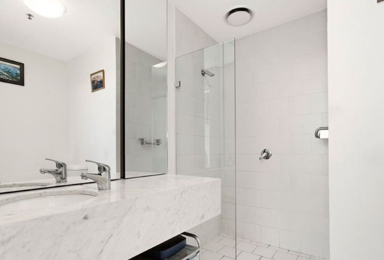 Bathroom, Readyset Apartments at QV, Melbourne