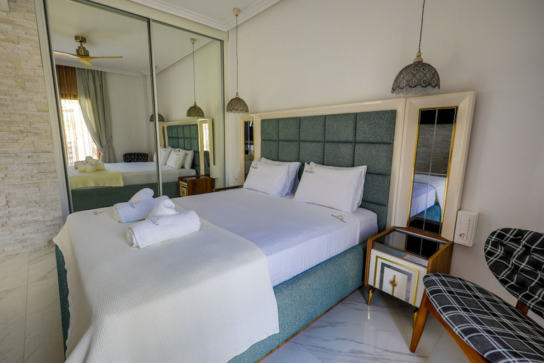 Bedroom 2, Beach Walk Luxury Suites, Crete