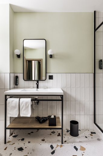 Bathroom 5, Hotel Valaisia Crans Montana, a Faern Collection Resort, Sierre
