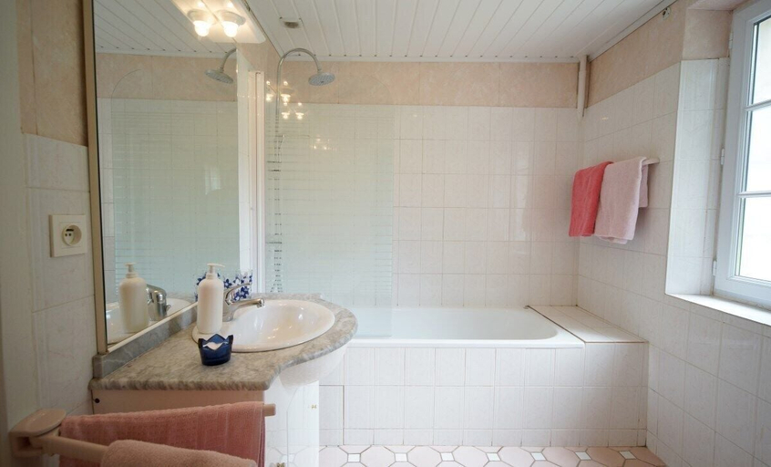 Bathroom 5, Domaine de La Thiau, Loiret