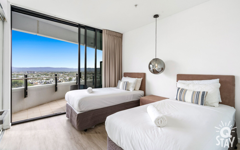Bedroom 3, The Wave - Q Stay, Gold Coast