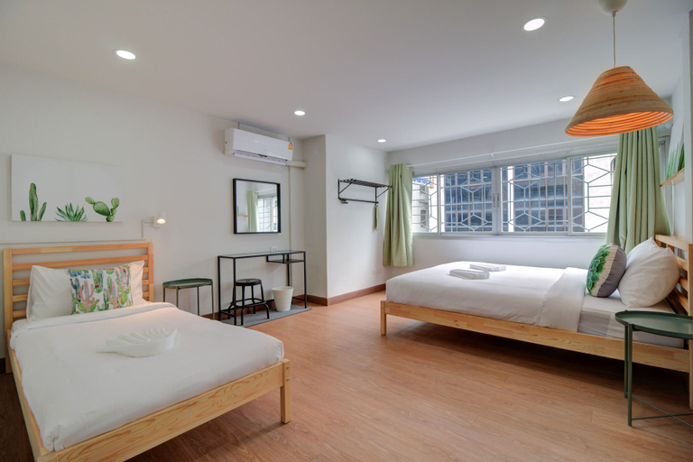 Bedroom 2, Bangkok Watergate Townhouse, Ratchathewi