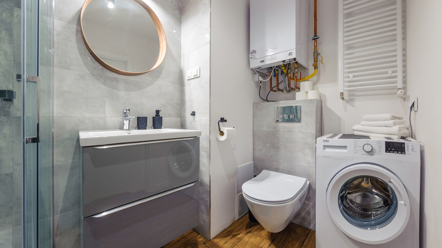 Bathroom 4, Apartamenty Sun & Snow Gąski, Koszalin