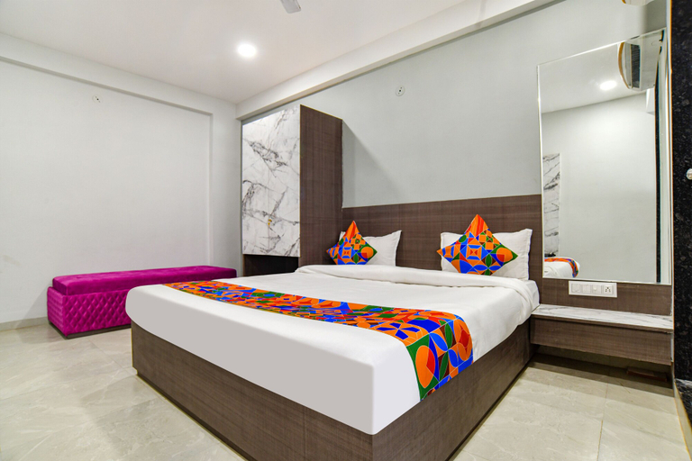Bedroom 3, FabHotel Grand Blue, Indore