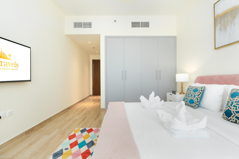 Bedroom 2, Lux BnB I Amna Tower I Panaromic Views, Dubai