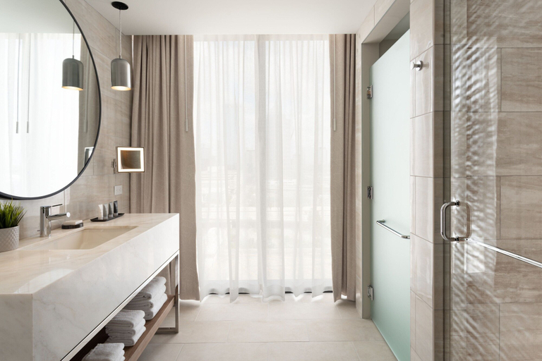 Bathroom 5, JW Marriott Tampa Water Street, Hillsborough