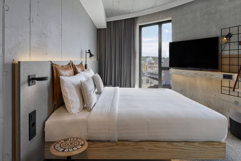 Bedroom 4, Moxy Kaunas Center, Kauno