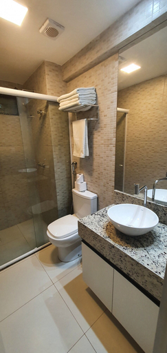 Bathroom 5, Luxor Tabatinga Beira Mar, Conde