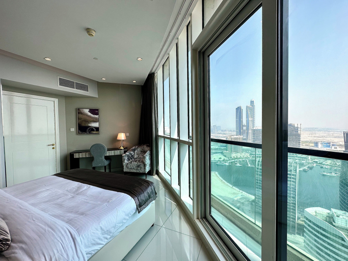 Bedroom 3, Lux BnB Upper Crest Tower I Skyline Views, Dubai