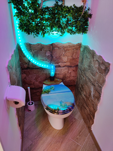 Bathroom 3, Wonder Room Paraiso Magico Habitacion, Málaga