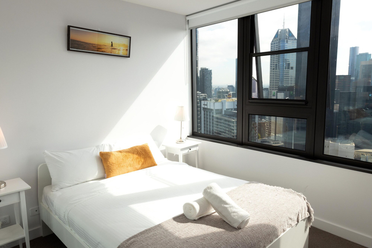 Bedroom 3, Pars Apartments Melbourne Quarter, Melbourne