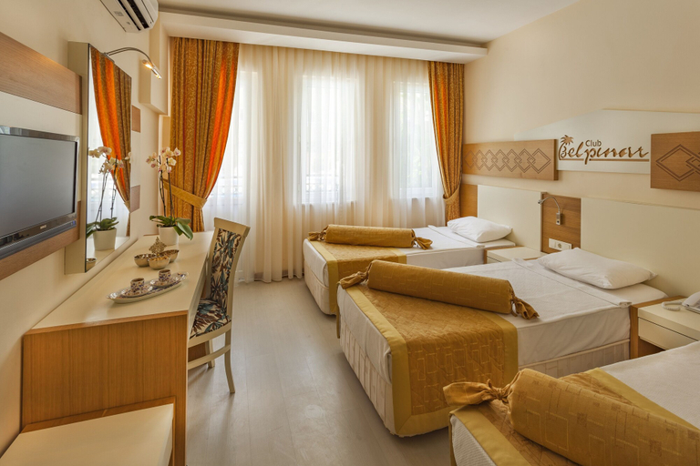 Bedroom 3, Club Hotel Belpınar, Antalya