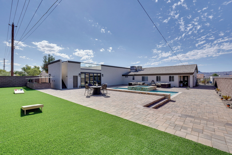 Exterior & Views 2, Lake Havasu Desert Oasis: Pool, Spa & RV Garage, Mohave
