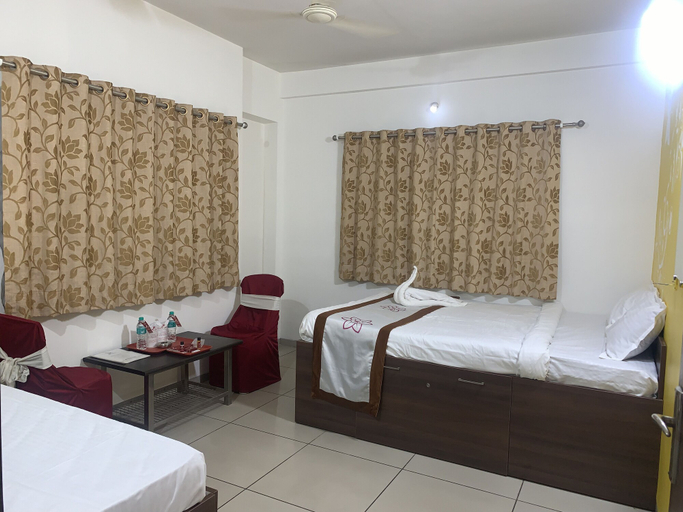 Bedroom 2, Hotel JK Lions - Koradi, Nagpur, Nagpur