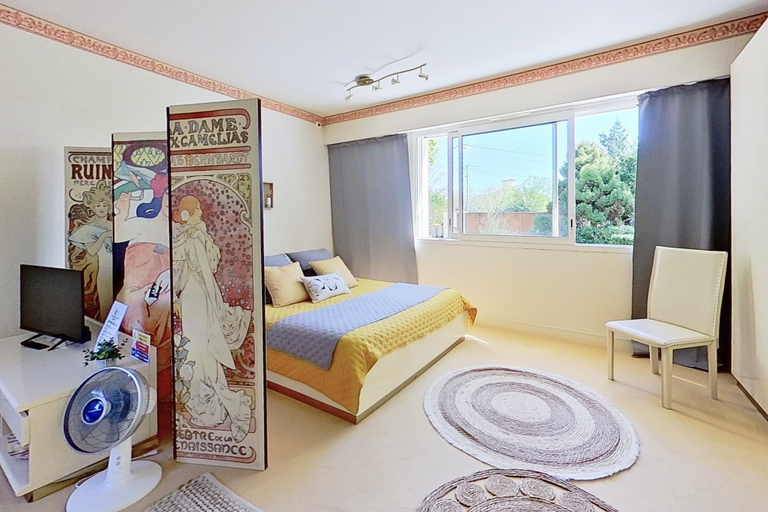 Bedroom 4, Les Jardins de la Muse / BnB maison d'hôte, piscine couverte et spa, Loire-Atlantique