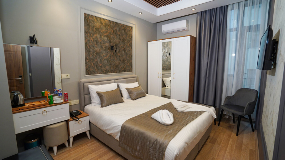 Bedroom 3, Fidan City Hotel, Beyoğlu