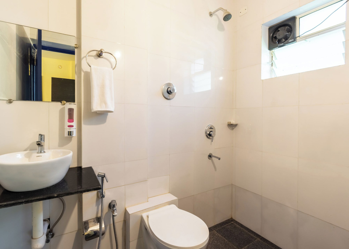 Bathroom 4, Blue Door Hotel Morjim, North Goa