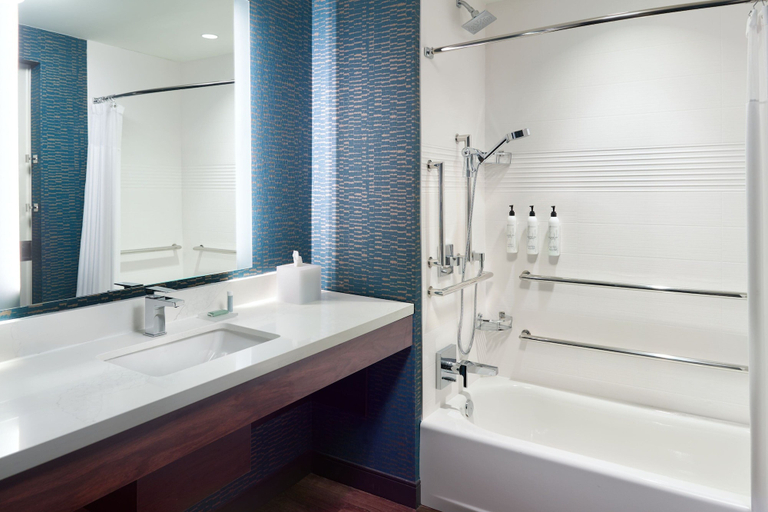 Bathroom 4, TownePlace Suites by Marriott Nashville Downtown/Capitol District, Davidson