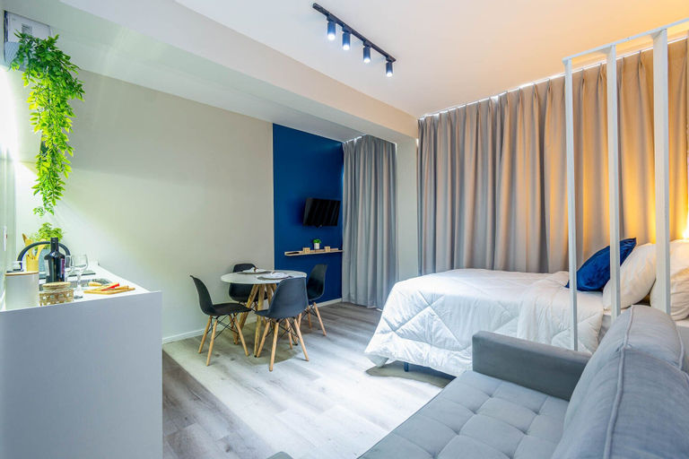 Bedroom 3, Apê Metrô Higienópolis Mackenzie, São Paulo