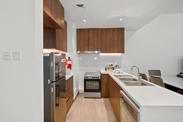 Private kitchenette 5, La Mer La Cote Bldg 2bdrms and Pool, Dubai