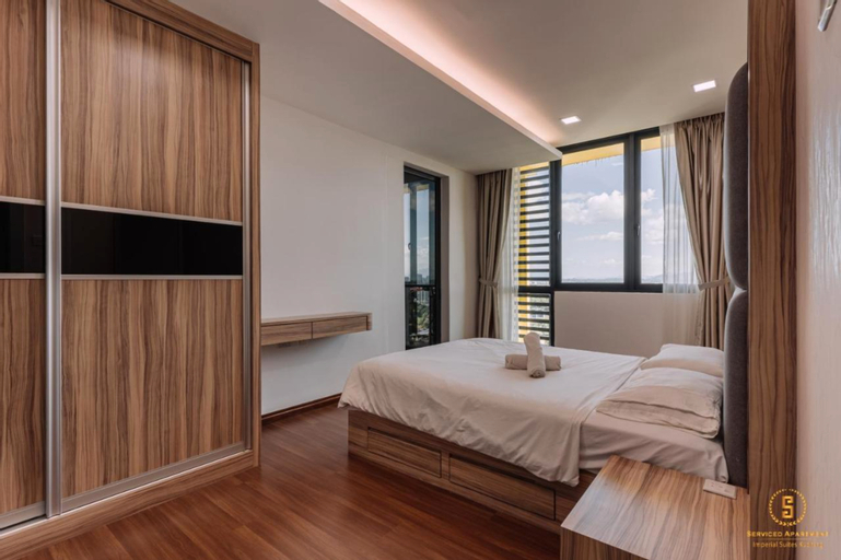 Bedroom 2, Serviced Apartment @ Vivacity Megamall, Kuching