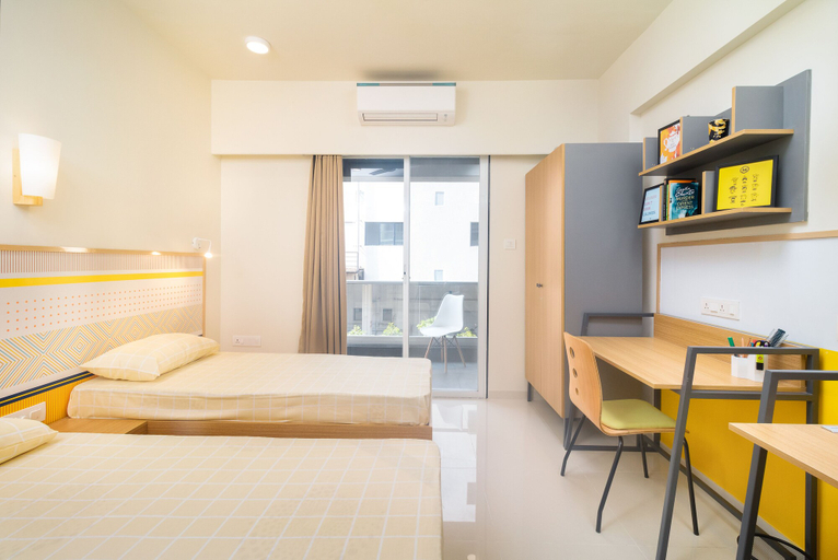 Bedroom 3, The Covie Viman Nagar 102, Pune
