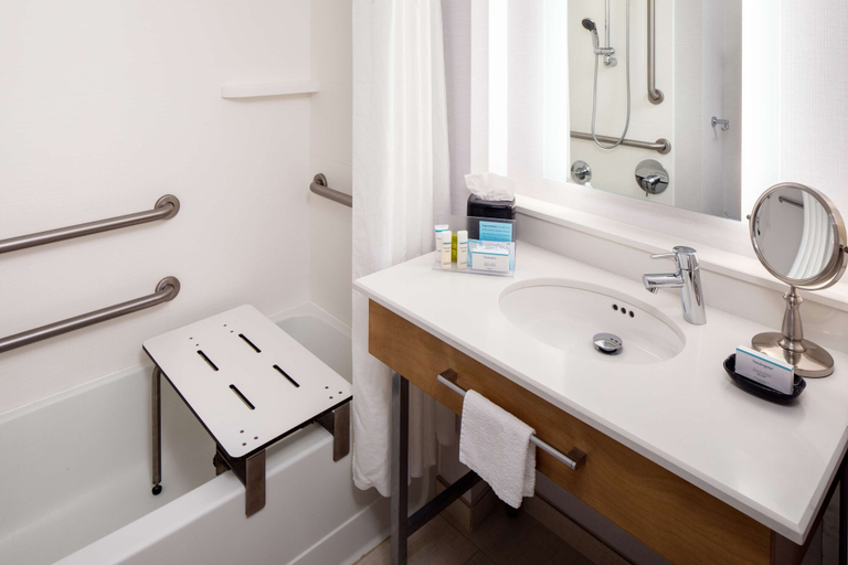 Bathroom 4, Hampton Inn & Suites Miami/Brickell-Downtown, Miami-Dade