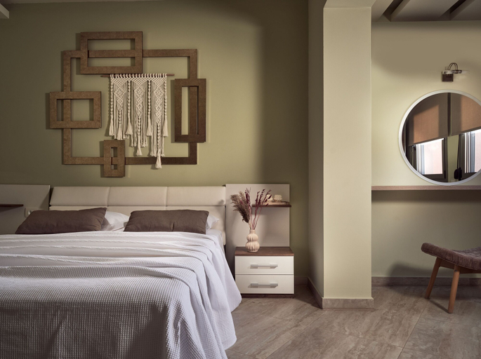Bedroom 3, Laura Suites, Ionian Islands