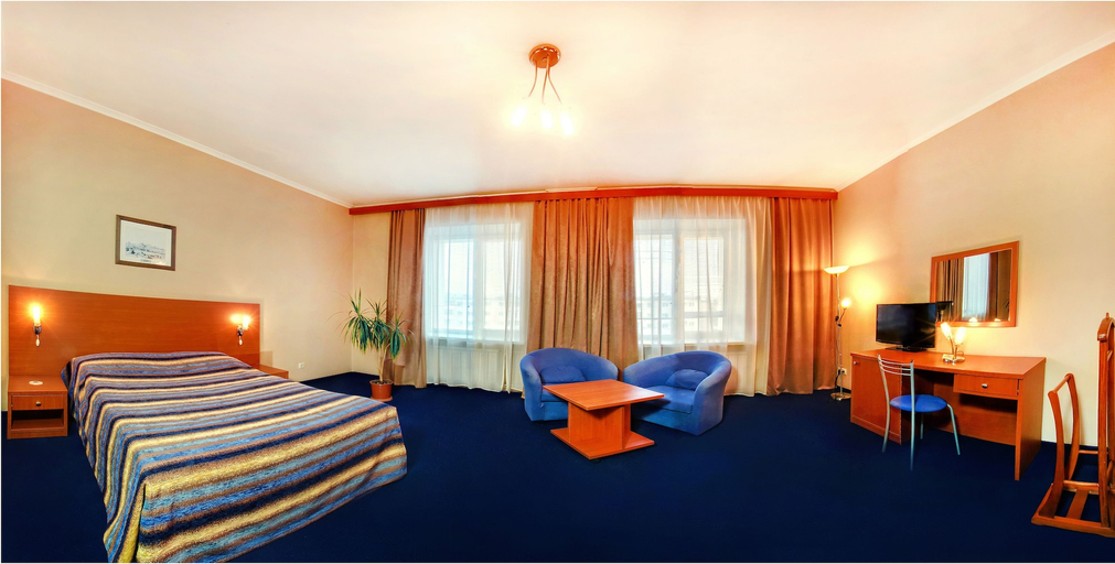 Bedroom 2, Novinka Hotel, Vysokogorskiy rayon