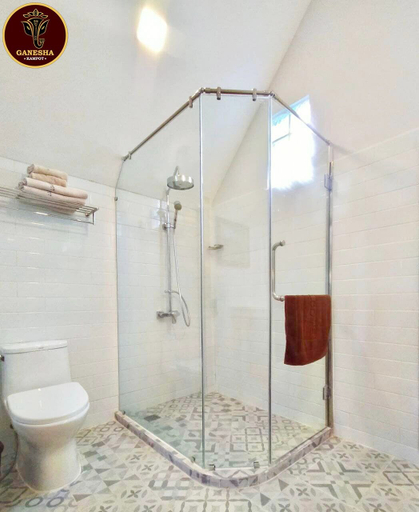 Bathroom 4, Ganesha Kampot Resort, Kampot
