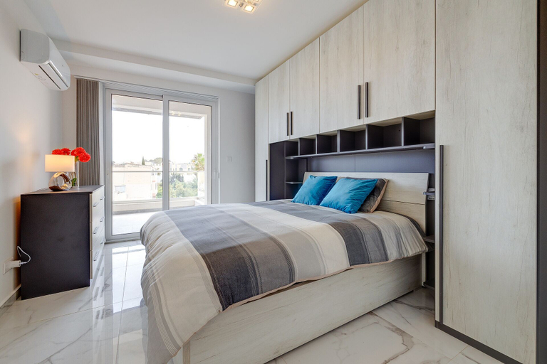 Bedroom 3, Deluxe 2BR Apartment in Central St Julian's