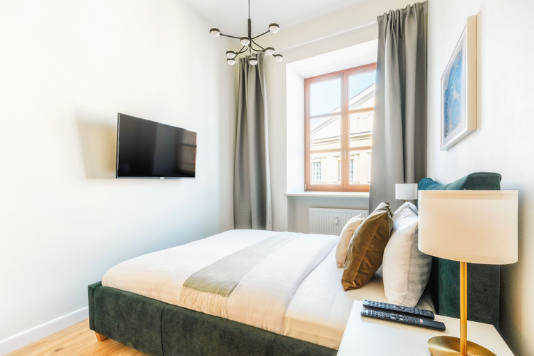 Bedroom 2, Rynek 10 Apartments, Lublin City