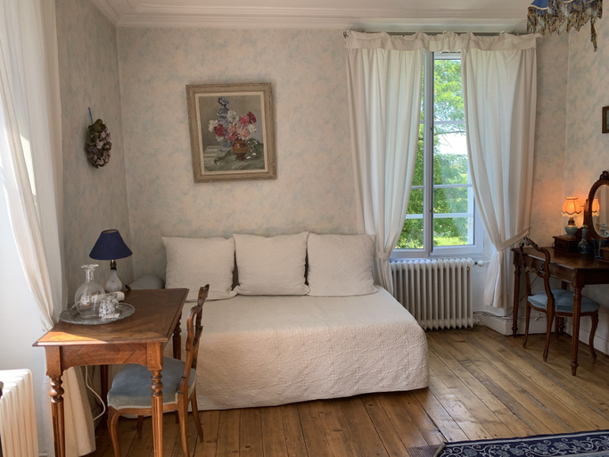 Bedroom 3, Domaine de La Thiau, Loiret