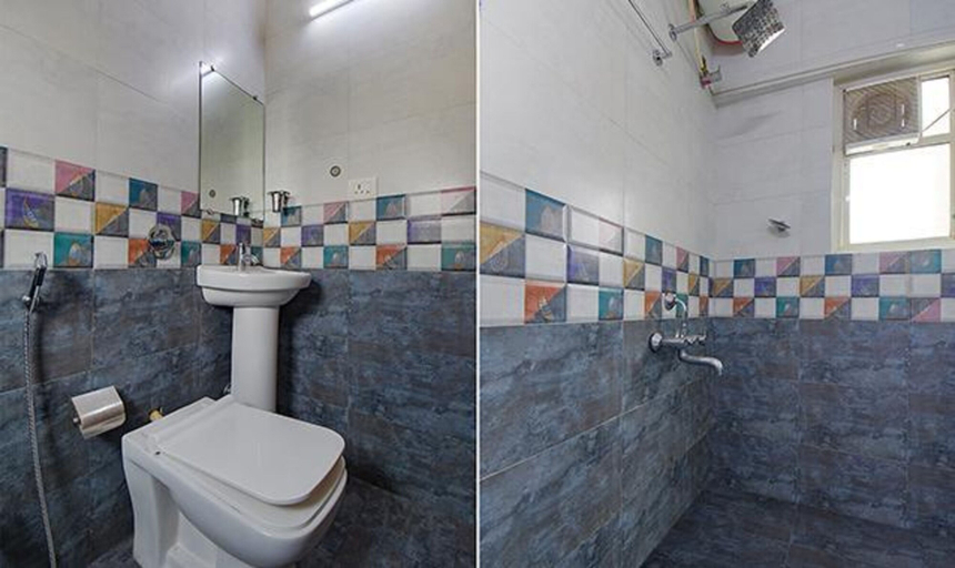 Bathroom, Fabhotel Ms Hospitality, Pune