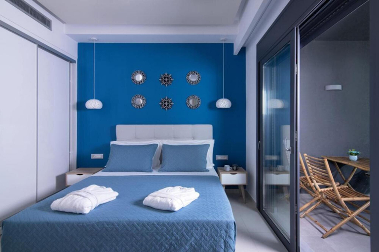 Bedroom 2, Deluxe Villa Christos, Crete