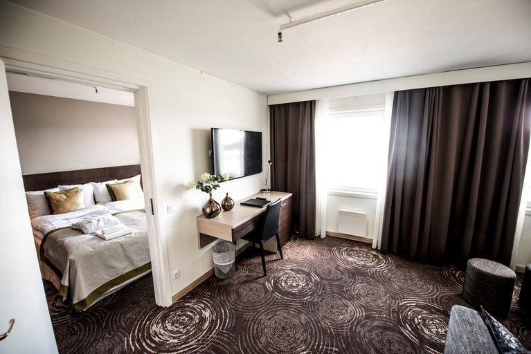 Bedroom 3, Hotell Riksgränsen, Kiruna