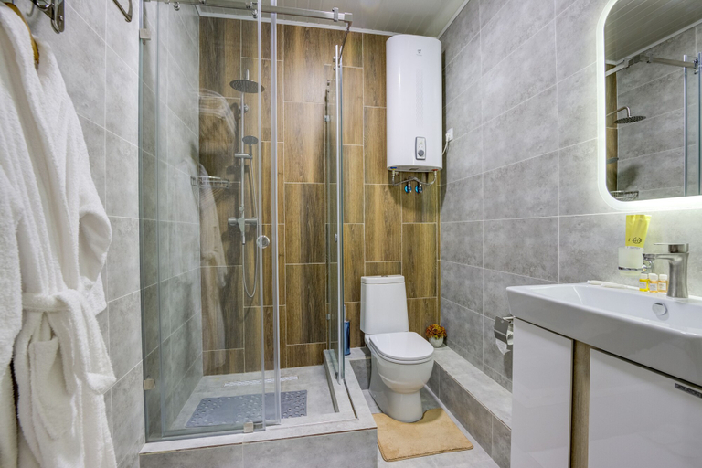 Bathroom 5, Inter hotel hostel, Bishkek