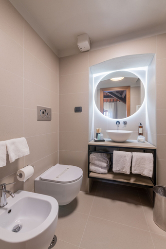 Bathroom 4, Hotel Gattapone, Perugia