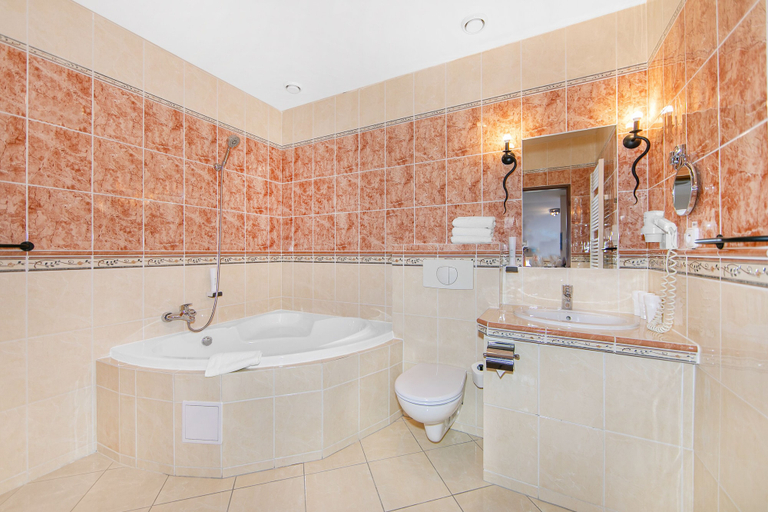 Bathroom 5, Hotel Palace, Plzeň