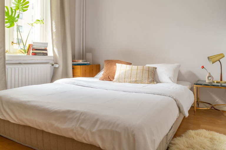 Bedroom 4, Tyylikäs kaksio Albertinkadulla, Uusimaa