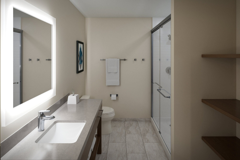 Bathroom 4, Candlewood Suites JOLIET SOUTHWEST, Will